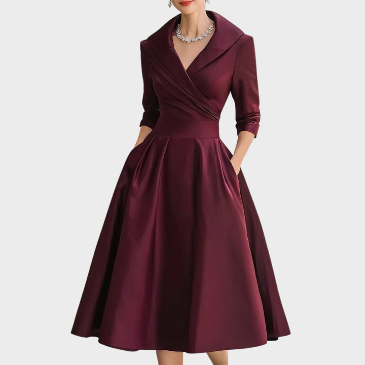 Nina | Elegant Midi Dress
