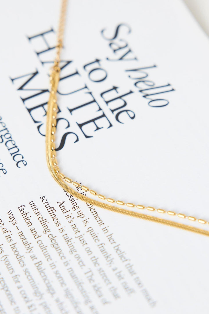 Aurelian Vibes | 18K Gold Plated Bracelet - MAISON EMILY
