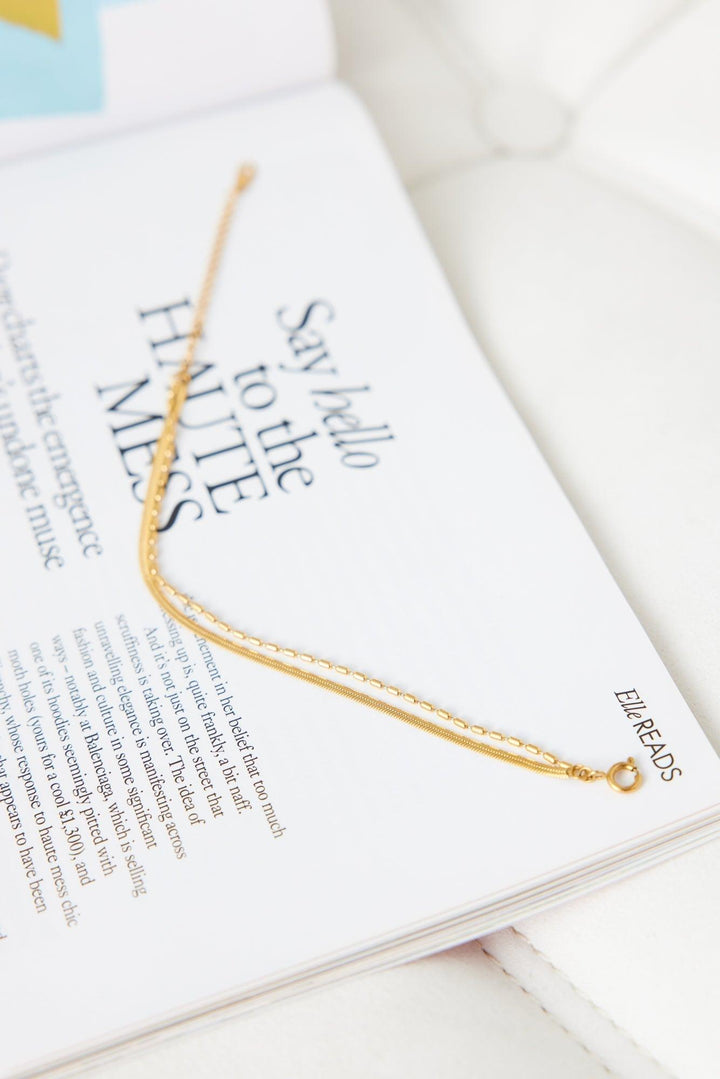 Aurelian Vibes | 18K Gold Plated Bracelet - MAISON EMILY
