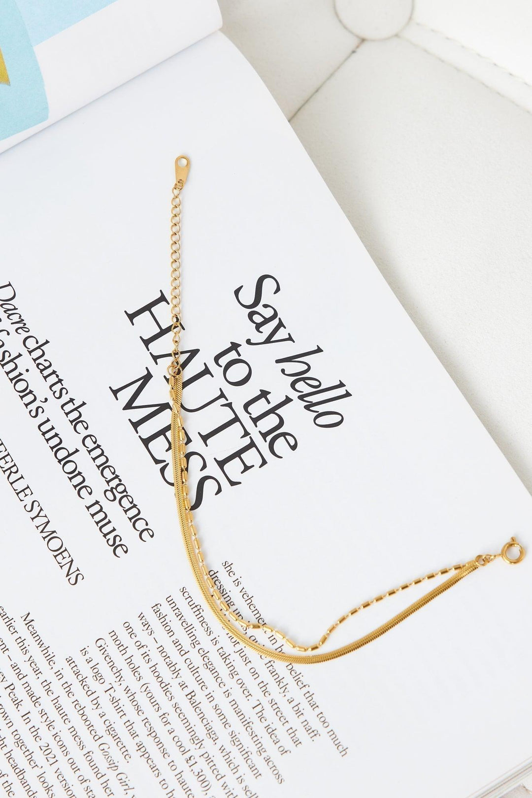 Aurelian Vibes | 18K Gold Plated Bracelet - MAISON EMILY