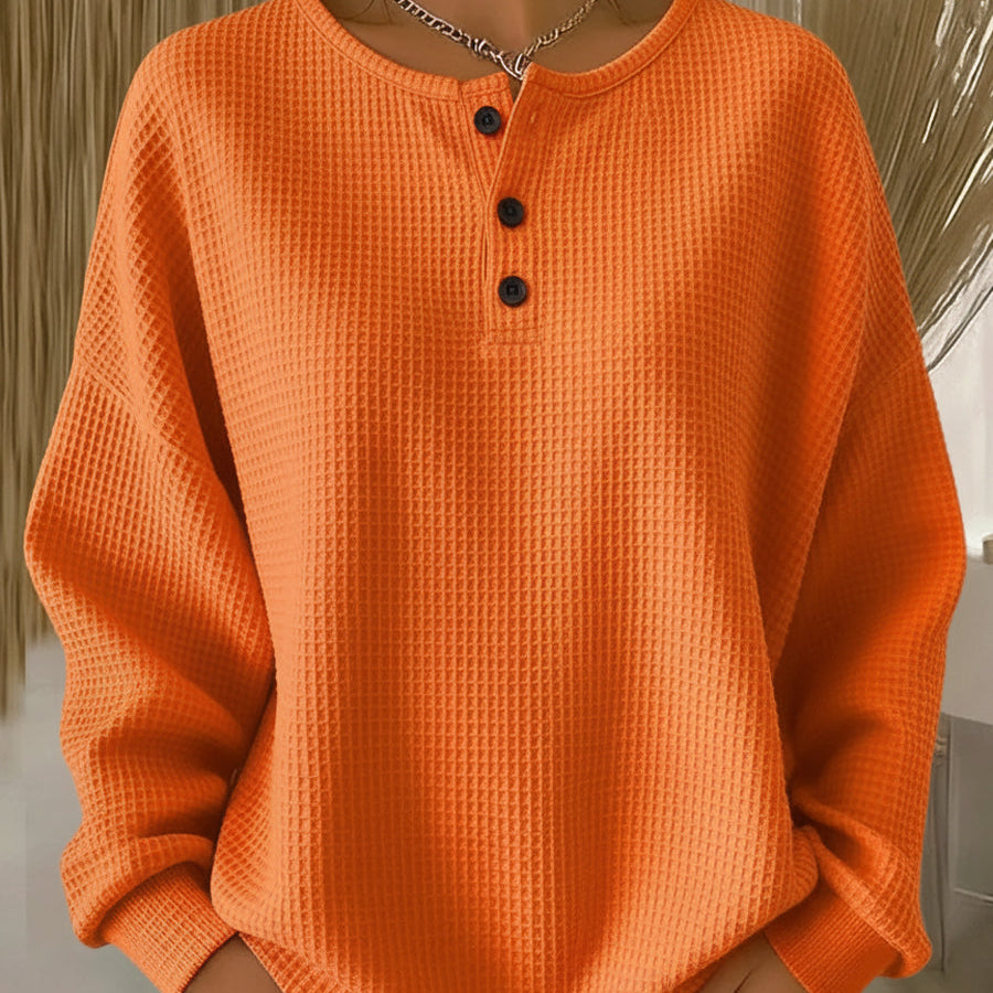 Pamelia | Waffle Knit Sweater