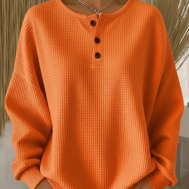 Pamelia | Waffle Knit Sweater