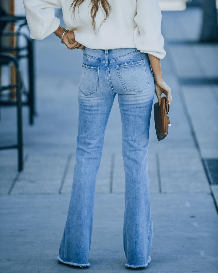 Flora | Flair Jeans - MAISON EMILY