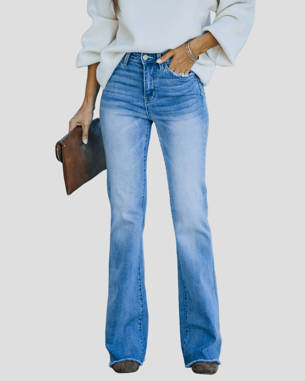 Flora | Flair Jeans - MAISON EMILY