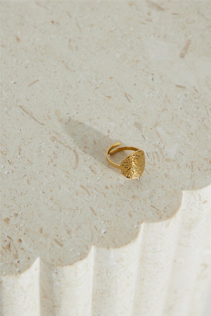 Golden Moon | 18K Gold Plated Ring - MAISON EMILY