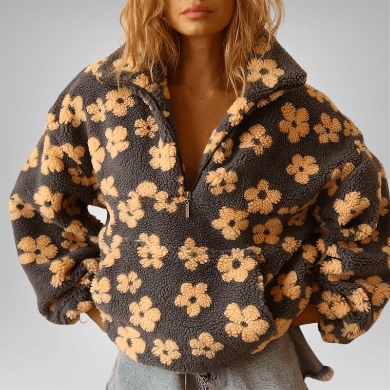 Louna | Fleece Warm Blossom - MAISON EMILY