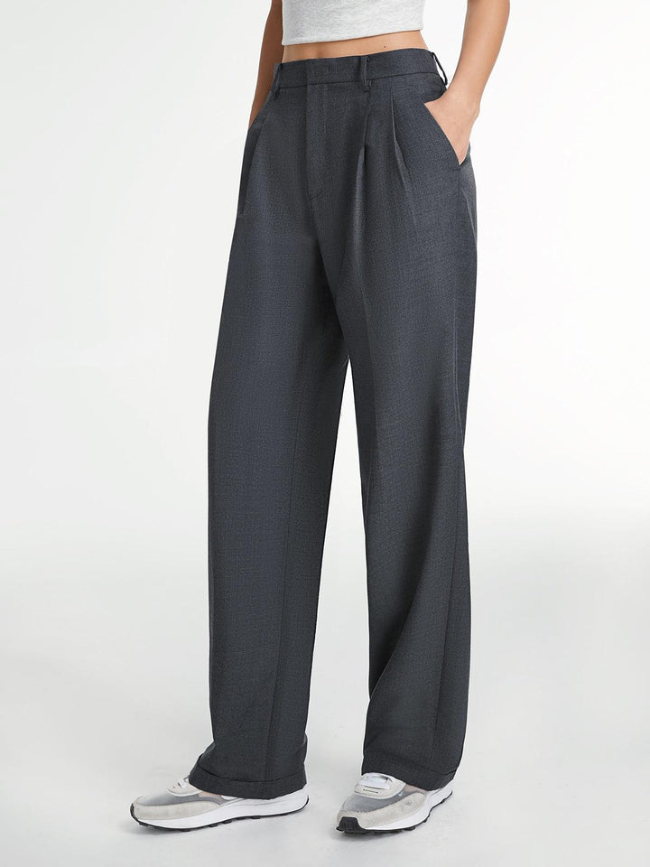 Luna | Straight Leg Pants - MAISON EMILY