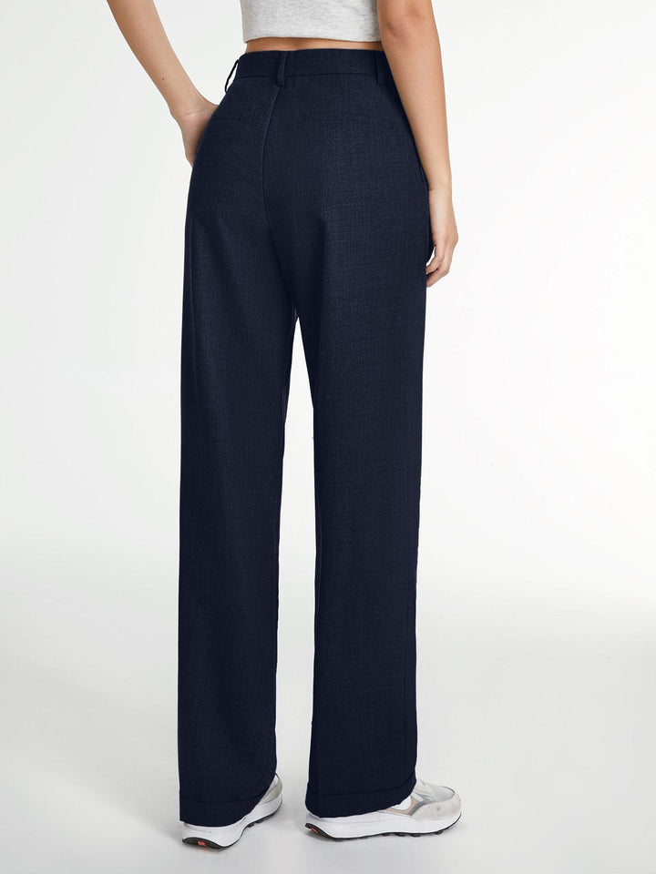 Luna | Straight Leg Pants - MAISON EMILY