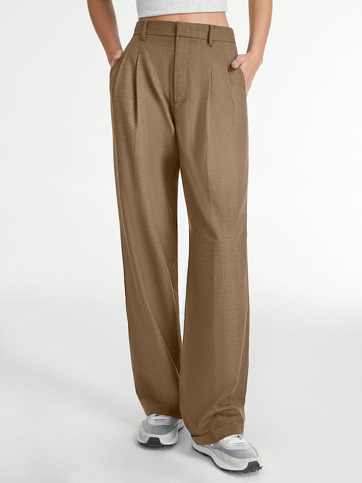Luna | Straight Leg Pants - MAISON EMILY