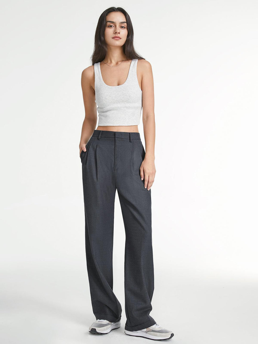 Luna | Straight Leg Pants - MAISON EMILY