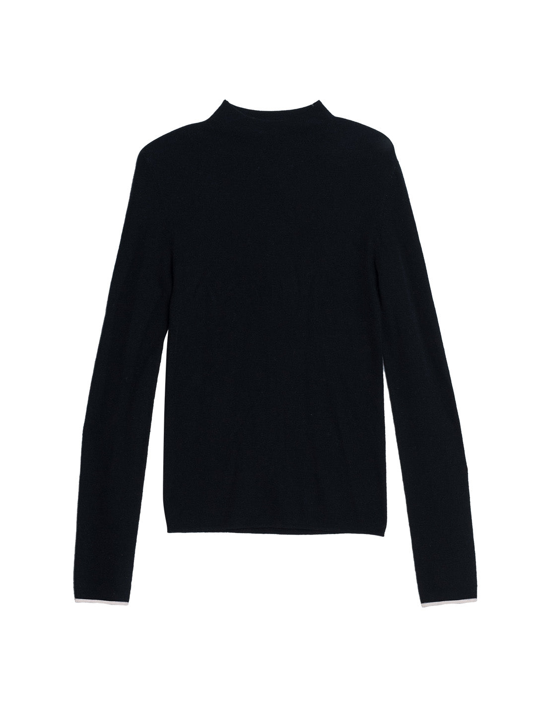 Marie | 100% Wool Half Turtleneck Slim Fit Solid Sweater - MAISON EMILY