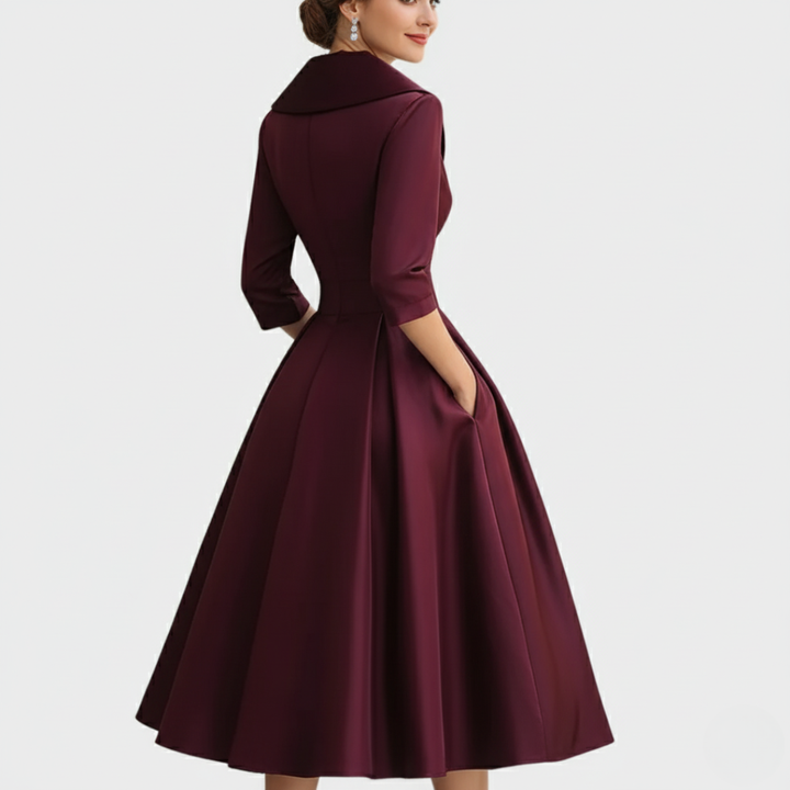 Nina | Elegant Midi Dress