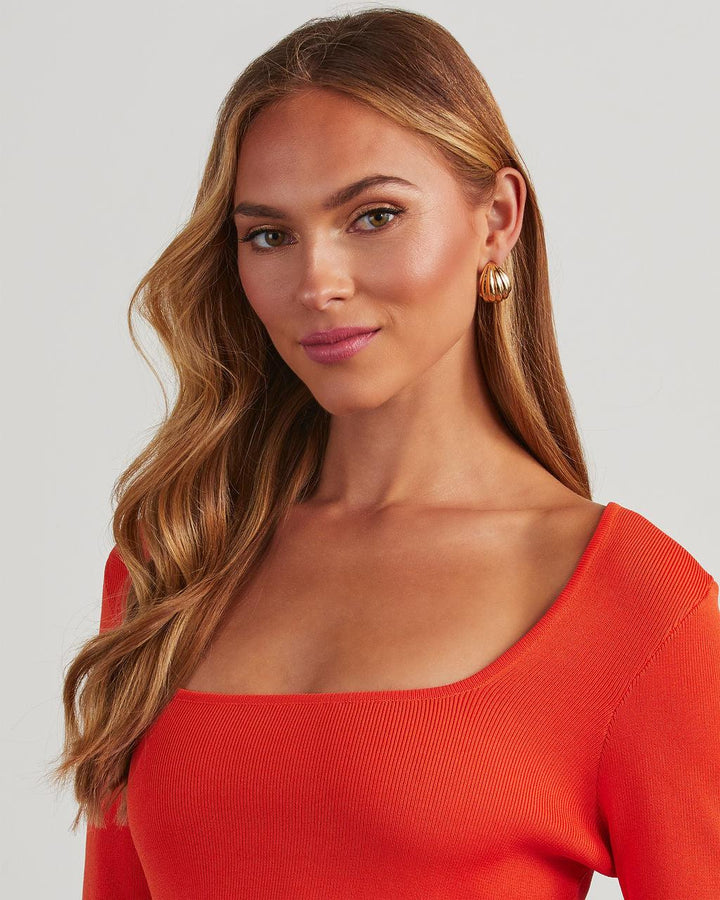 Seashell | Textured 14K Gold Huggie Earrings - MAISON EMILY